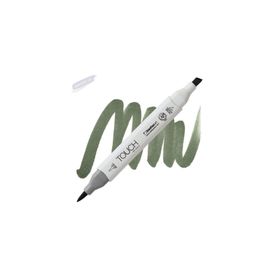 Shinhan Art Touch Twin Brush G241 Grayish Green Deep Çift Taraflı Markör Kalem