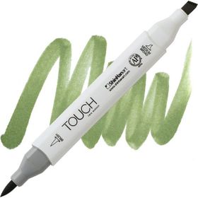 Shinhan Art Touch Twin Brush GY235 Sap Green Çift Taraflı Markör Kalem