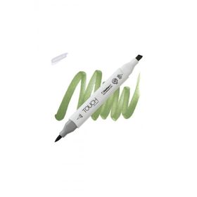 Shinhan Art Touch Twin Brush GY235 Sap Green Çift Taraflı Markör Kalem