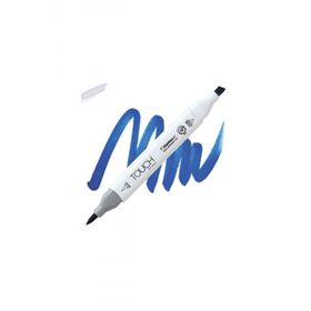 Shinhan Art Touch Twin Brush PB74 Brilliant Blue Çift Taraflı Markör Kalem