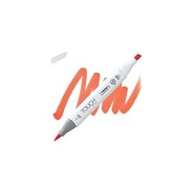 Shinhan Art Touch Twin Brush R14 Vermilion Çift Taraflı Markör Kalem