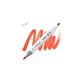 Shinhan Art Touch Twin Brush R22 French Vermilion Çift Taraflı Markör Kalem