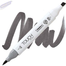 Shinhan Art Touch Twin Brush WG8 Warm Grey Çift Taraflı Markör Kalem