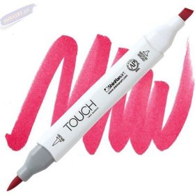 Shinhan Art Touch Twin Brush WR4 Vivid Red Çift Taraflı Markör Kalem