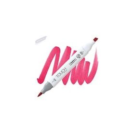 Shinhan Art Touch Twin Brush WR4 Vivid Red Çift Taraflı Markör Kalem