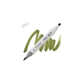 Shinhan Art Touch Twin Brush Y42 Bronze Green Çift Taraflı Markör Kalem