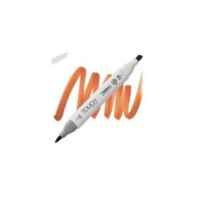 Shinhan Art Touch Twin Brush YR21 Terra Cotta Çift Taraflı Markör Kalem