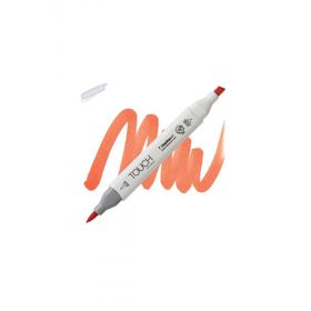 Shinhan Art Touch Twin Brush YR211 Tiger Lily Çift Taraflı Markör Kalem