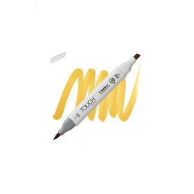 Shinhan Art Touch Twin Brush YR32 Deep Yellow Çift Taraflı Markör Kalem