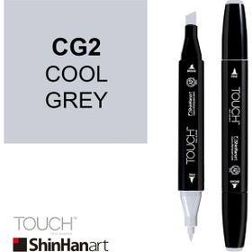 Shinhan Art Touch Twin CG2 Cool Grey Çift Uçlu Markör Kalem