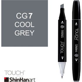 Shinhan Art Touch Twin CG7 Cool Grey Çift Uçlu Markör Kalem
