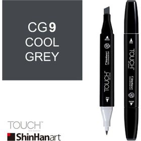 Shinhan Art Touch Twin CG9 Cool Grey Çift Uçlu Markör Kalem