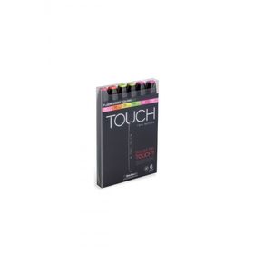 Shinhan Art Touch Twin Florasan Renkler Çift Uçlu 6'lı Markör Kalem Seti