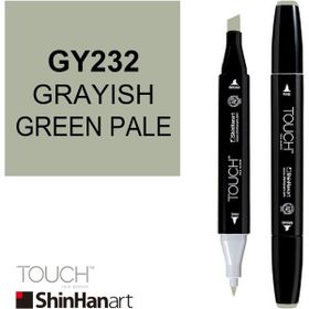 Shinhan Art Touch Twin GY232 Grayish Green Pale Çift Uçlu Markör Kalem