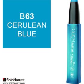 Shinhan Art Touch Twin Marker Refill Ink B63 Cerulean Blue 20 ml Kalem Dolum Mürekkebi