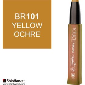 Shinhan Art Touch Twin Marker Refill Ink BR101 Yellow Ochre 20 ml Kalem Dolum Mürekkebi