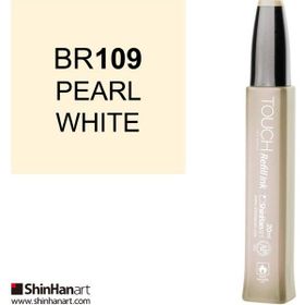 Shinhan Art Touch Twin Marker Refill Ink BR109 Pearl White 20 ml Kalem Dolum Mürekkebi