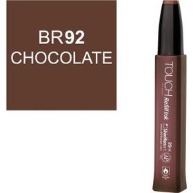 Shinhan Art Touch Twin Marker Refill Ink BR92 Chocolate 20 ml Kalem Dolum Mürekkebi