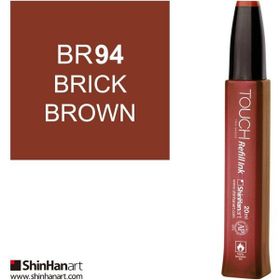 Shinhan Art Touch Twin Marker Refill Ink BR94 Brick Brown 20 ml Kalem Dolum Mürekkebi