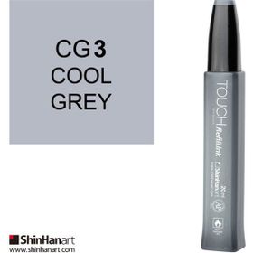 Shinhan Art Touch Twin Marker Refill Ink CG3 Cool Grey 20 ml Kalem Dolum Mürekkebi