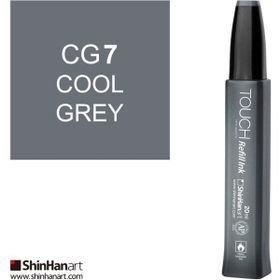 Shinhan Art Touch Twin Marker Refill Ink CG7 Cool Grey 20 ml Kalem Dolum Mürekkebi