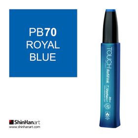 Shinhan Art Touch Twin Marker Refill Ink PB70 Royal Blue 20 ml Kalem Dolum Mürekkebi