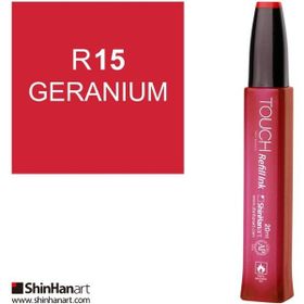 Shinhan Art Touch Twin Marker Refill Ink R15 Geranium 20 ml Kalem Dolum Mürekkebi