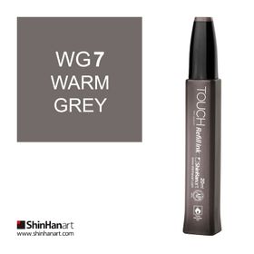 Shinhan Art Touch Twin Marker Refill Ink WG7 Warm Grey 20 ml Kalem Dolum Mürekkebi
