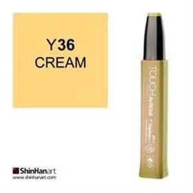 Shinhan Art Touch Twin Marker Refill Ink Y36 Cream 20 ml Kalem Dolum Mürekkebi