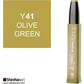 Shinhan Art Touch Twin Marker Refill Ink Y41 Olive Green 20 ml Kalem Dolum Mürekkebi