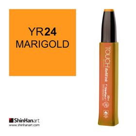 Shinhan Art Touch Twin Marker Refill Ink YR24 Marigold 20 ml Kalem Dolum Mürekkebi