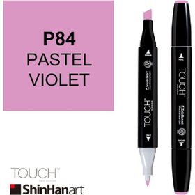 Shinhan Art Touch Twin P84 Pastel Violet Çift Uçlu Markör Kalem