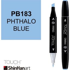 Shinhan Art Touch Twin PB183 Phthalo Blue Çift Uçlu Markör Kalem