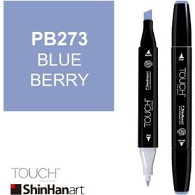 Shinhan Art Touch Twin PB273 Blue Berry Çift Uçlu Markör Kalem