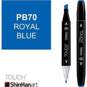 Shinhan Art Touch Twin PB70 Royal Blue Çift Uçlu Markör Kalem