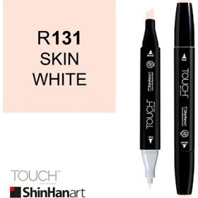 Shinhan Art Touch Twin R131 Skin White Çift Uçlu Markör Kalem