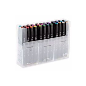 Shinhan Art Touch Twin Renkli Çift Uçlu 36'lı Markör Kalem Seti