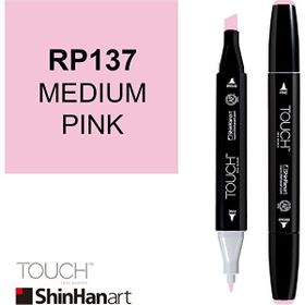 Shinhan Art Touch Twin RP137 Medium Pink Çift Uçlu Markör Kalem