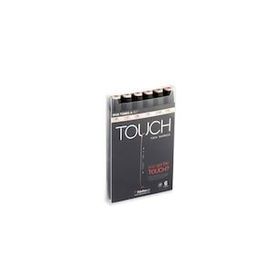 Shinhan Art Touch Twin Ten Renkleri A Çift Uçlu 6'lı Markör Kalem Seti
