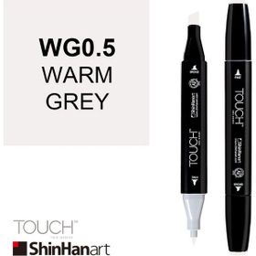 Shinhan Art Touch Twin WG0.5 Warm Grey Çift Uçlu Markör Kalem