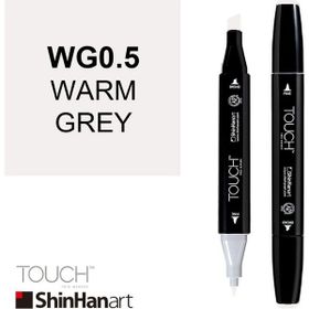 Shinhan Art Touch Twin WG0.5 Warm Grey Çift Uçlu Markör Kalem