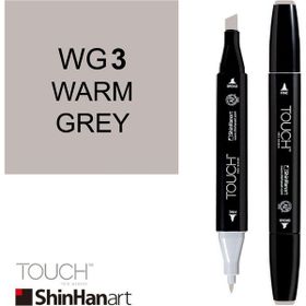 Shinhan Art Touch Twin WG3 Warm Grey Çift Uçlu Markör Kalem