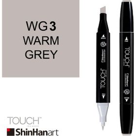 Shinhan Art Touch Twin WG3 Warm Grey Çift Uçlu Markör Kalem