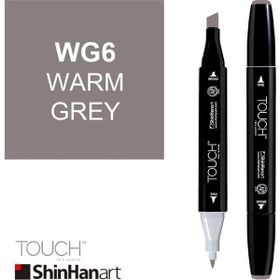 Shinhan Art Touch Twin WG6 Warm Grey Çift Uçlu Markör Kalem