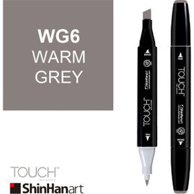 Shinhan Art Touch Twin WG6 Warm Grey Çift Uçlu Markör Kalem