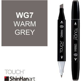Shinhan Art Touch Twin WG7 Warm Grey Çift Uçlu Markör Kalem