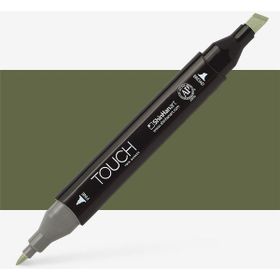 Shinhan Art Touch Twin Y225 Olive Green Dark Çift Uçlu Markör Kalem