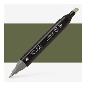 Shinhan Art Touch Twin Y225 Olive Green Dark Çift Uçlu Markör Kalem