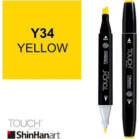 Shinhan Art Touch Twin Y34 Yellow Çift Uçlu Markör Kalem