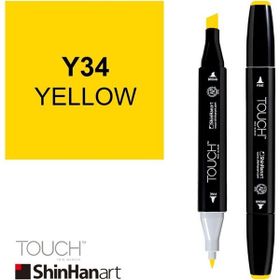 Shinhan Art Touch Twin Y34 Yellow Çift Uçlu Markör Kalem